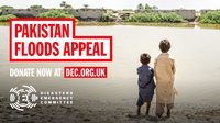 DEC Pakistan floods appeal